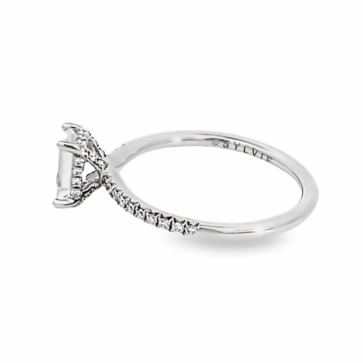 Sylvie | Blythe Emerald Engagement Ring