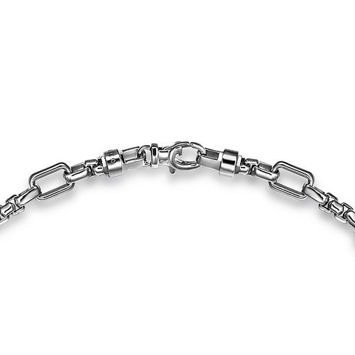 925 Sterling Silver Solid Figaro Chain Necklace
