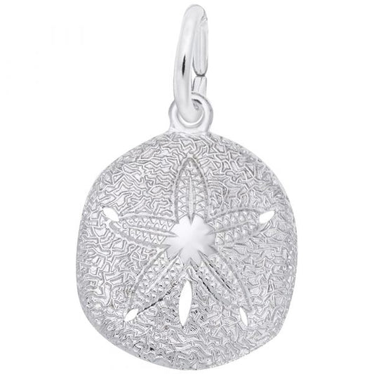 Rembrandt Charms | Keyhole Sand Dollar Charm