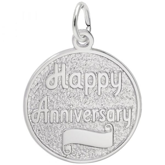 Happy Anniversary Disc Charm