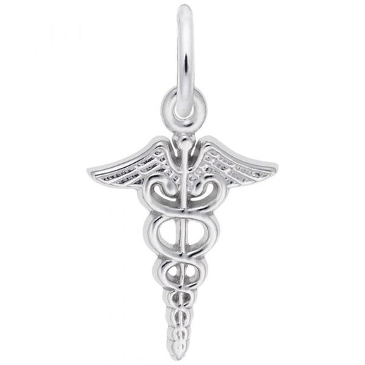 Small Caduceus Charm