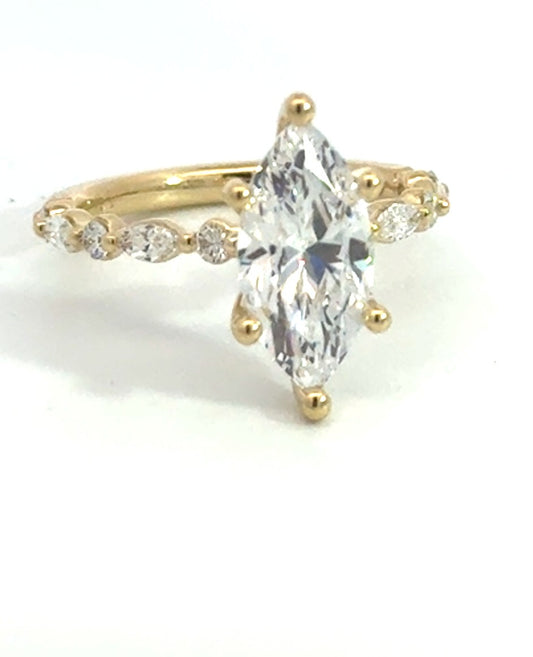 Diamond Semi-Mount Ring