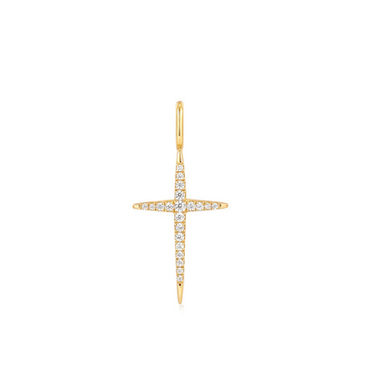 Gold Cross Charm