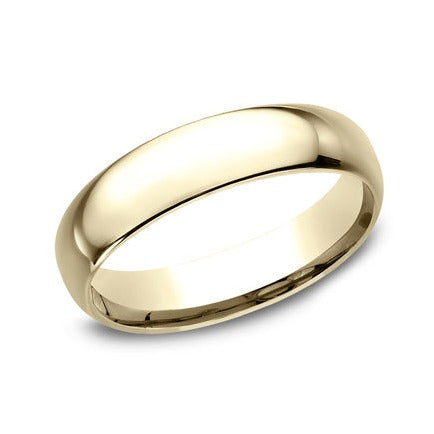 Benchmark | Comfort-Fit 5mm 14K Yellow Gold Wedding Band
