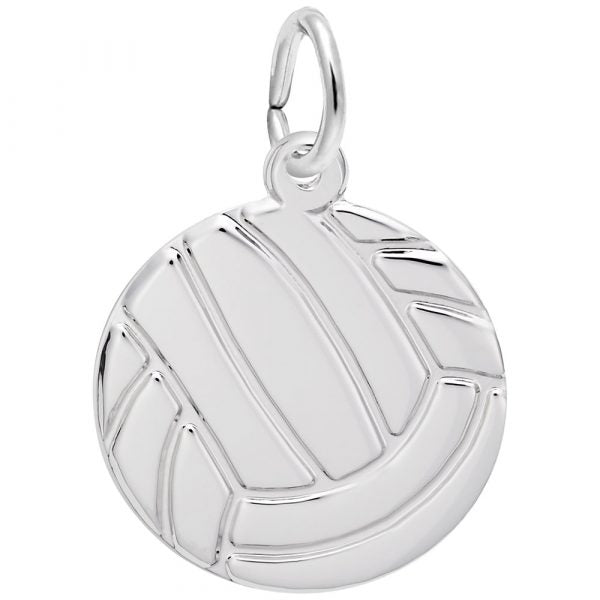 Flat Volleyball Charm