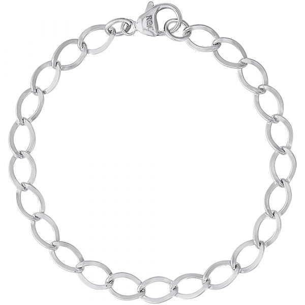 Dapped Curb Link Classic Bracelet