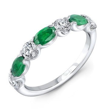 Precious Collection Emerald Fashion Ring