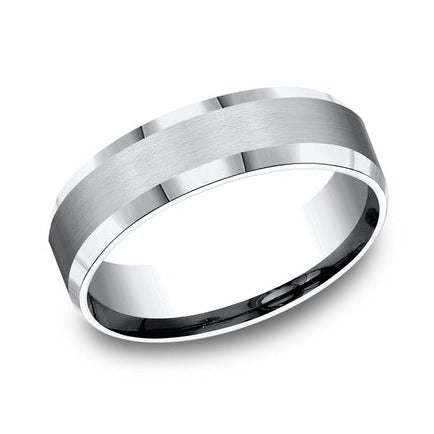 Comfort-Fit Titanium Wedding Band