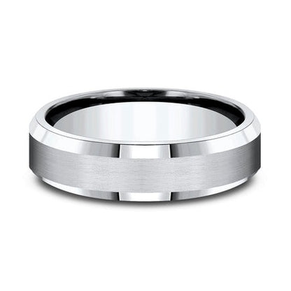 Comfort-Fit Titanium Wedding Band