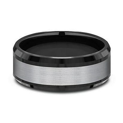 Comfort-Fit Tantalum Wedding Band with Satin Finish