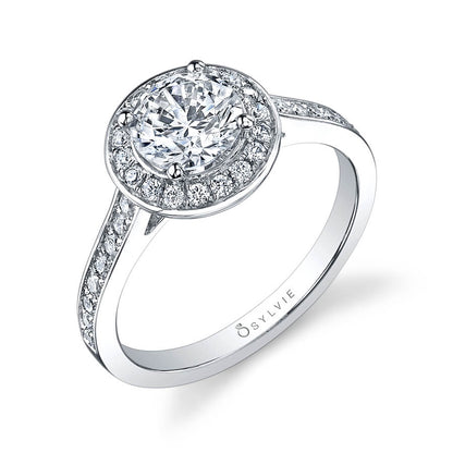 Catherine - 14K White Gold Engagement Ring