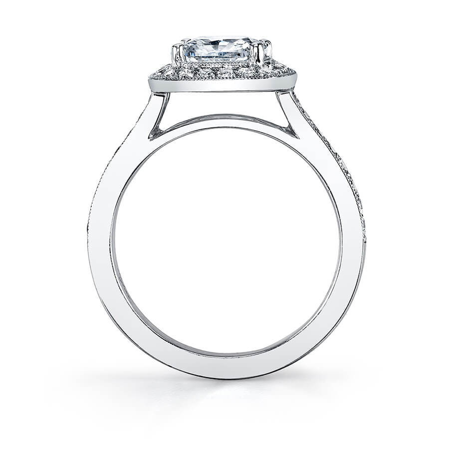 Catherine - 14K White Gold Engagement Ring