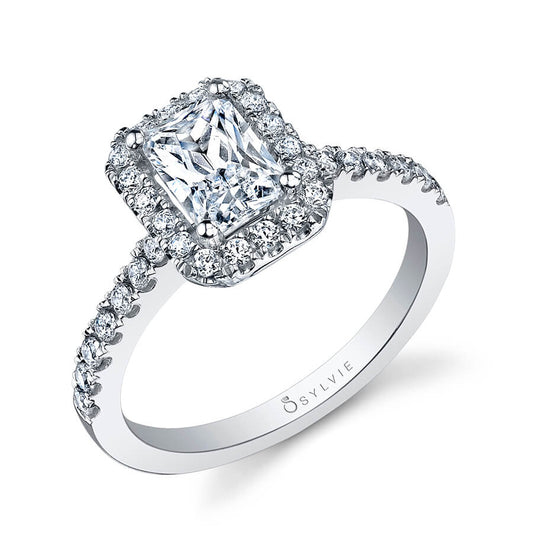 Chantelle - 14K White Gold Diamond Engagement Ring